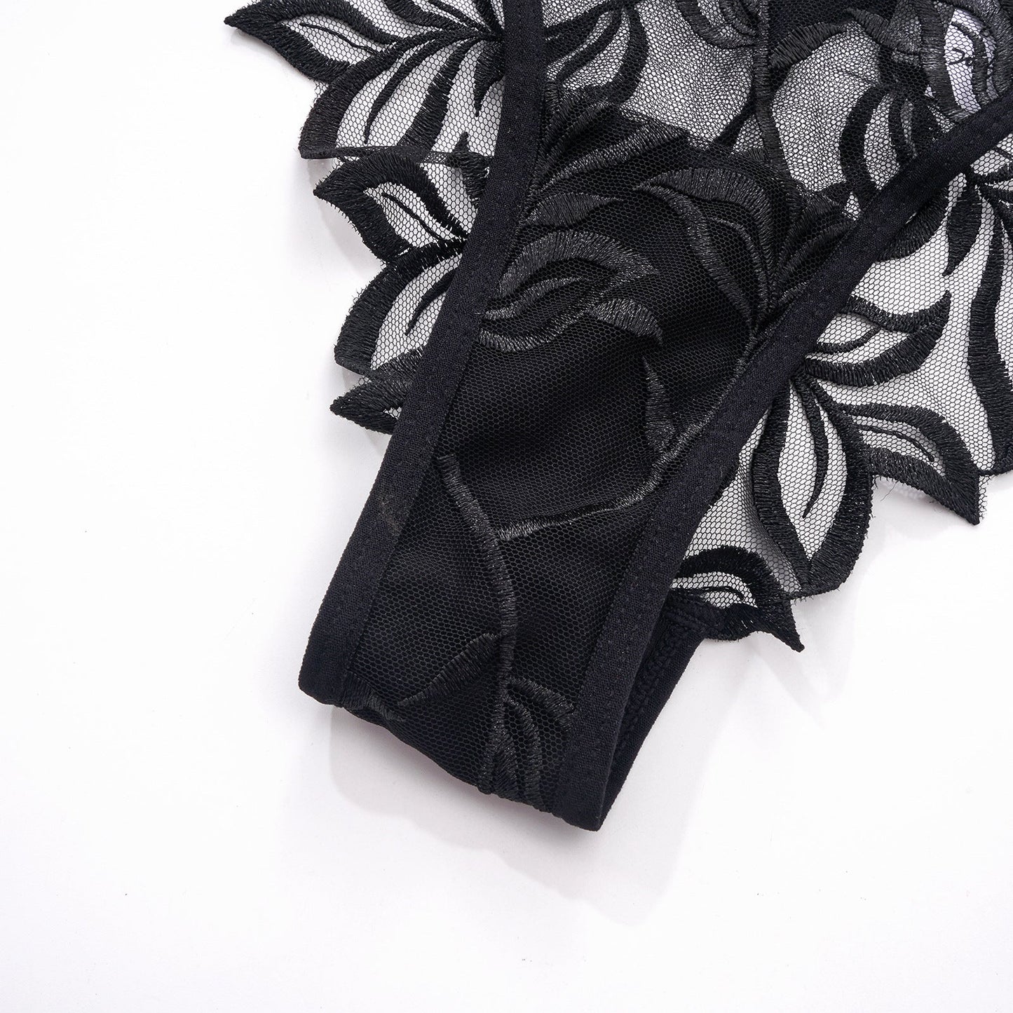 Perizoma in Pizzo Ricamato con Fiori ADEA