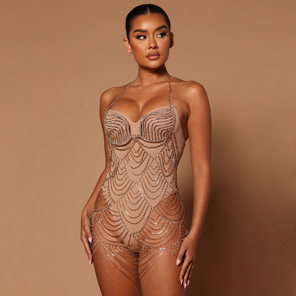 Body Chain Sparkling Aura con Strass Luminosi ADEA