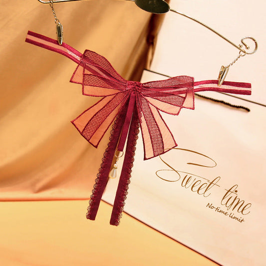 Perizoma Aperto con Fiocco Decorativo ADEA