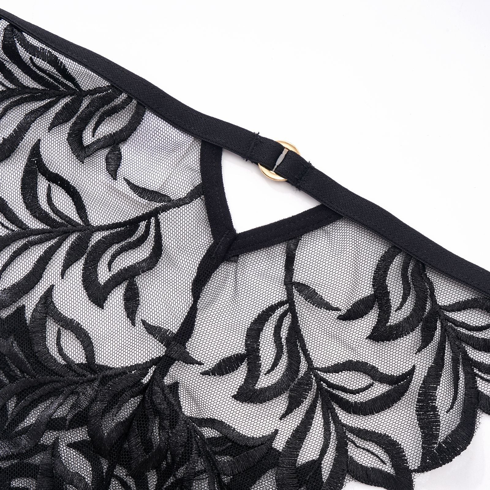 Perizoma in Pizzo Ricamato con Fiori ADEA