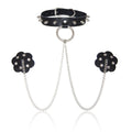 Chain Reaction Collar Set with Studs and Chains