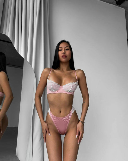 Completo Lingerie da Sposa in Pizzo ADEA