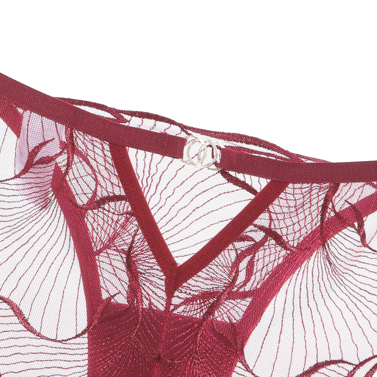 Onde di Velluto – Slip Ricamato in Tulle ADEA