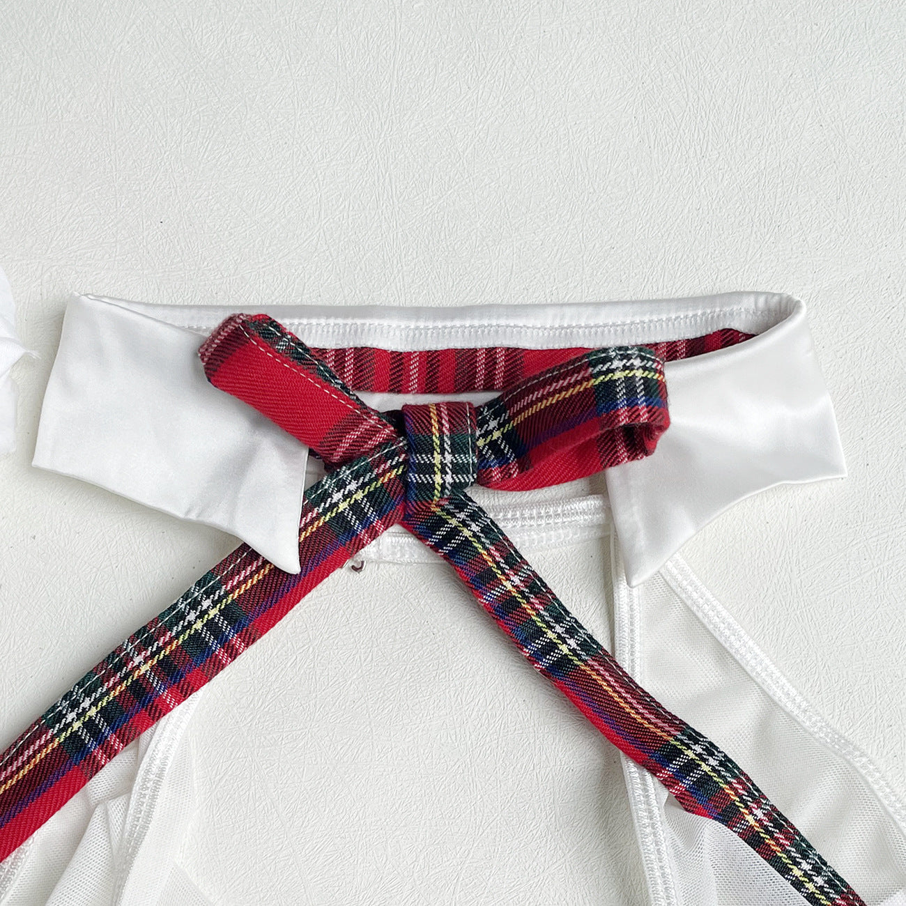 Completo Plaid Seduction in Tulle Trasparente ADEA