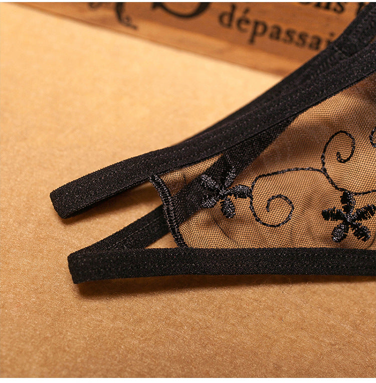 Slip seducenti senza cavallo con motivo Passiflora. Acquista 3 e ricevi 1 GRATIS!