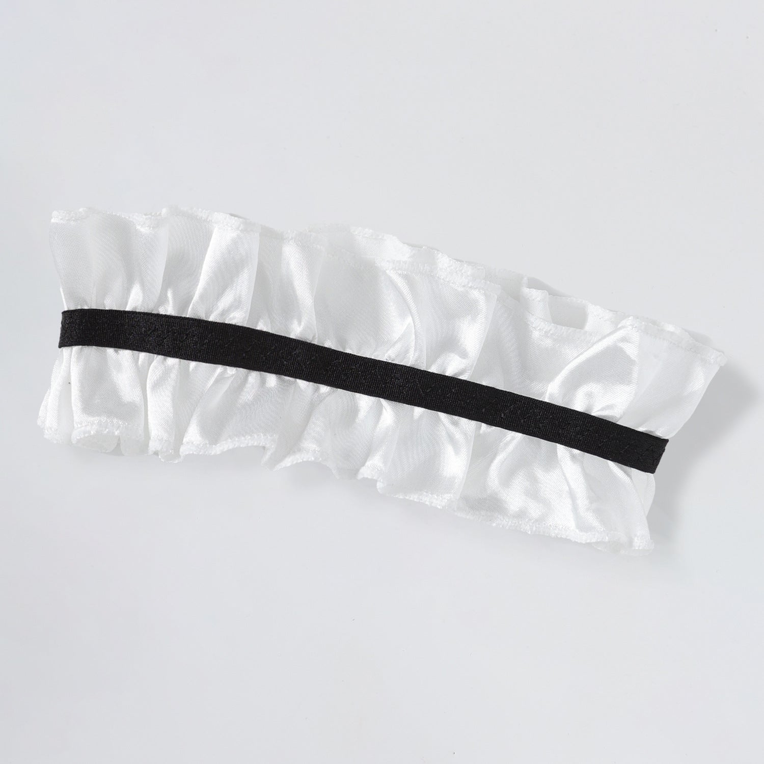 Set Lingerie Sensual Sheer Maid in Tulle Nero ADEA