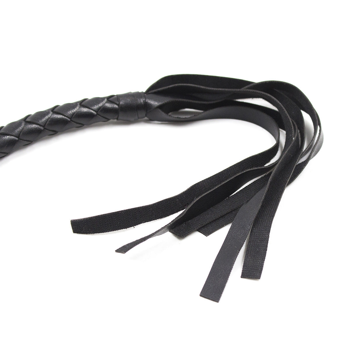 Braided Leather Whip – Elegance and Control at Your Service