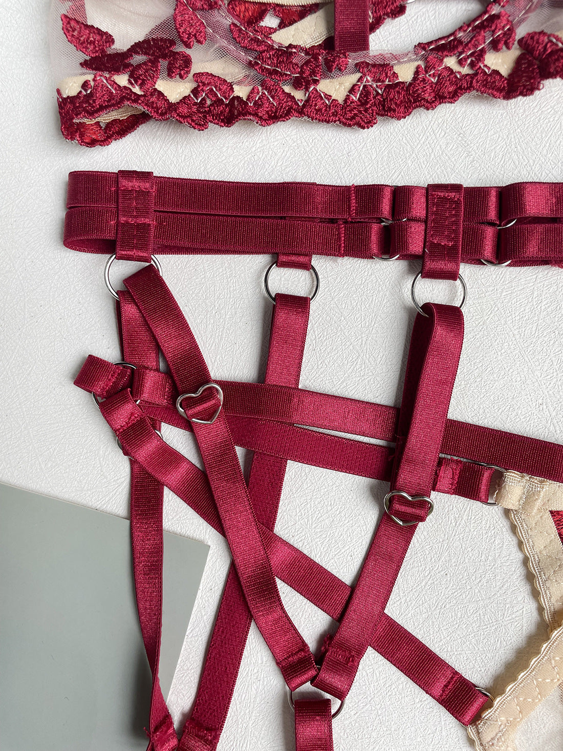 Set Lingerie Lustrous Strap Seductress ADEA