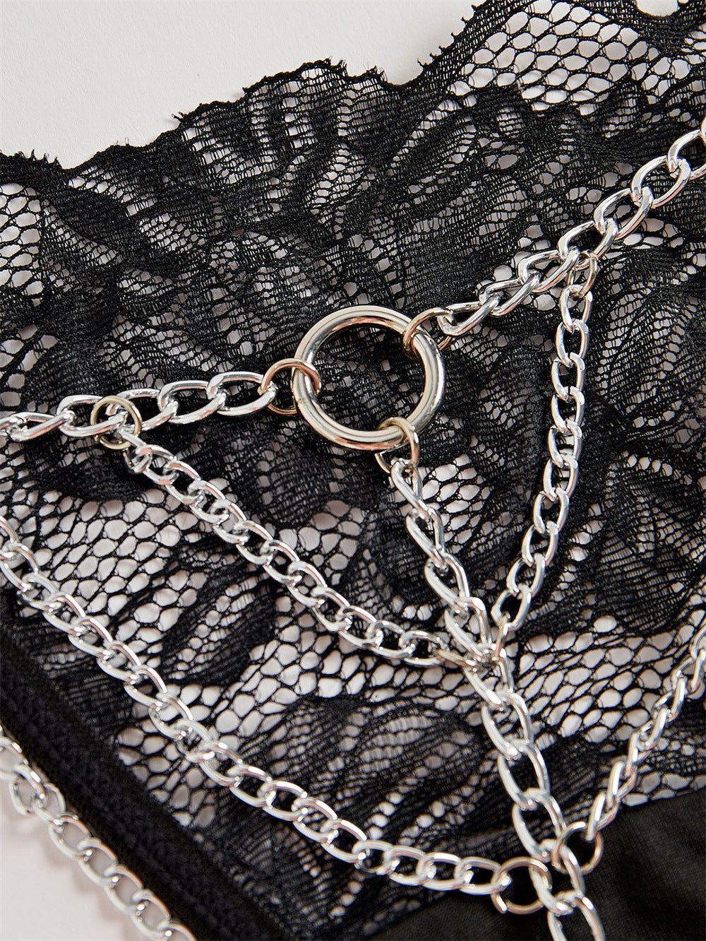 Midnight Glimmer Lace Thong Buy 3, get 1 FREE!