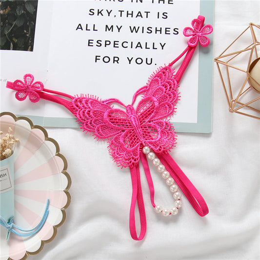 Perizoma Aperto Butterfly con Filo di Perle ADEA