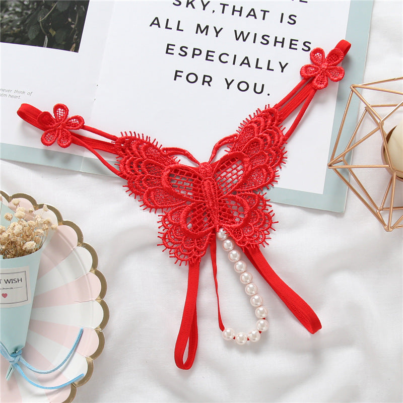 Perizoma Aperto Butterfly con Filo di Perle ADEA