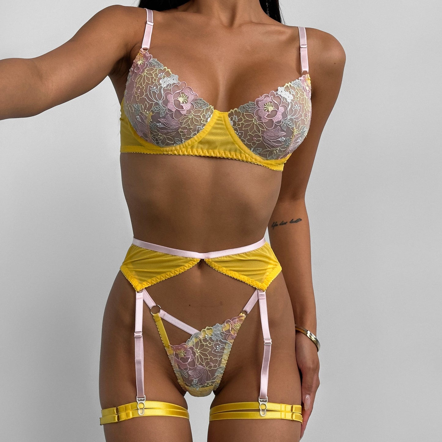 Set di Lingerie Springtime Dream Lace Trio ADEA