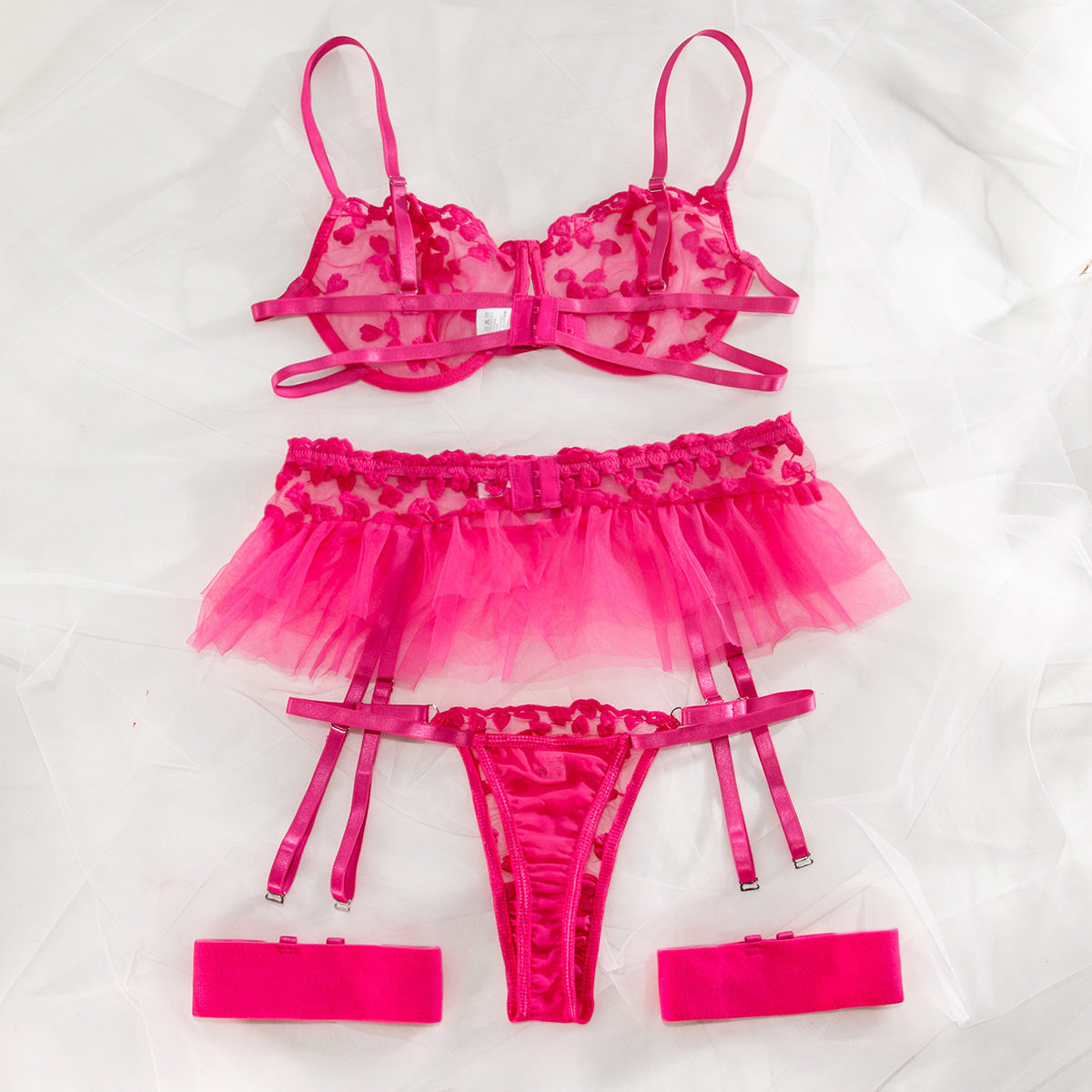 Completo Lingerie Pink Passion Affair ADEA