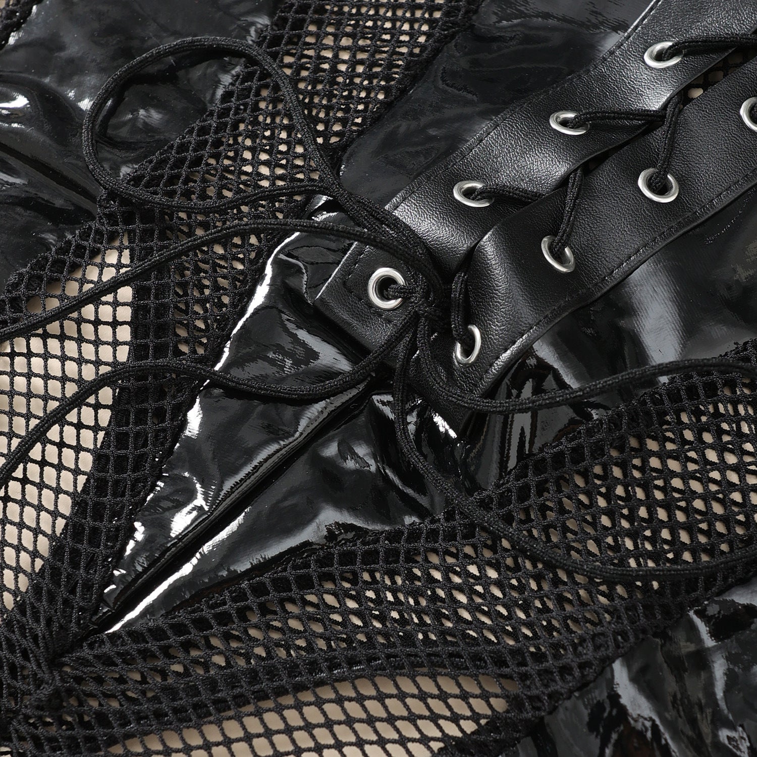 Body in Vinile Essence con Choker Coordinato ADEA